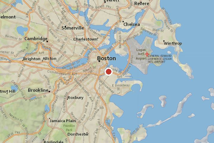 SPIN Boston — map of Boston, MA